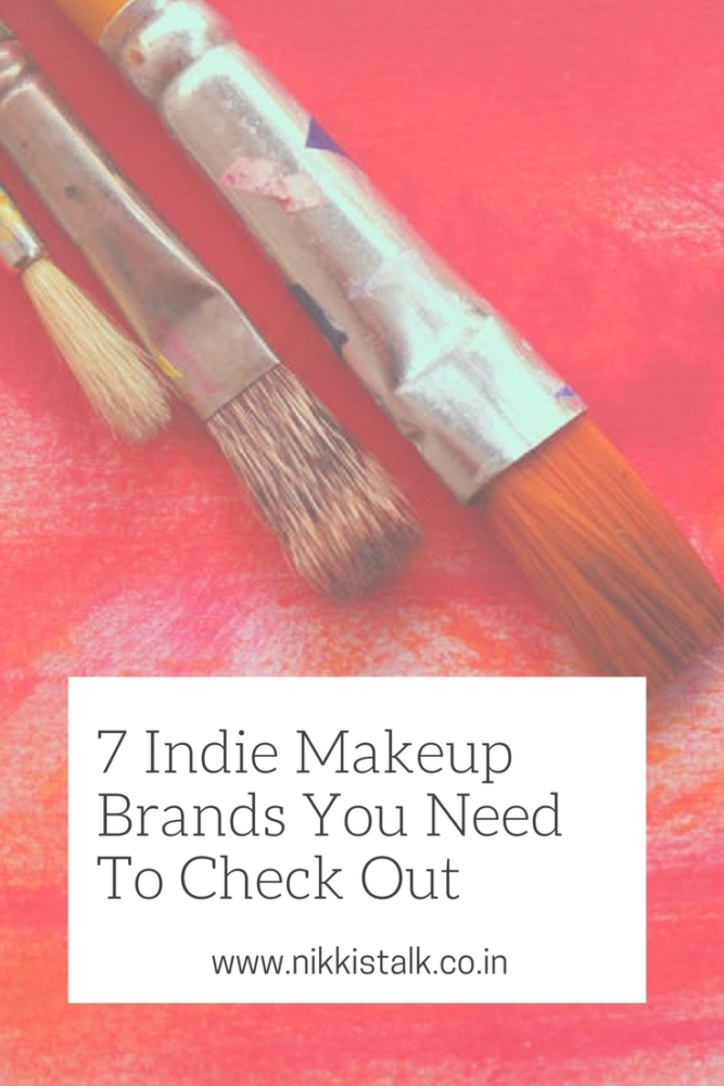 Indie makeup brands | Nikki's talk