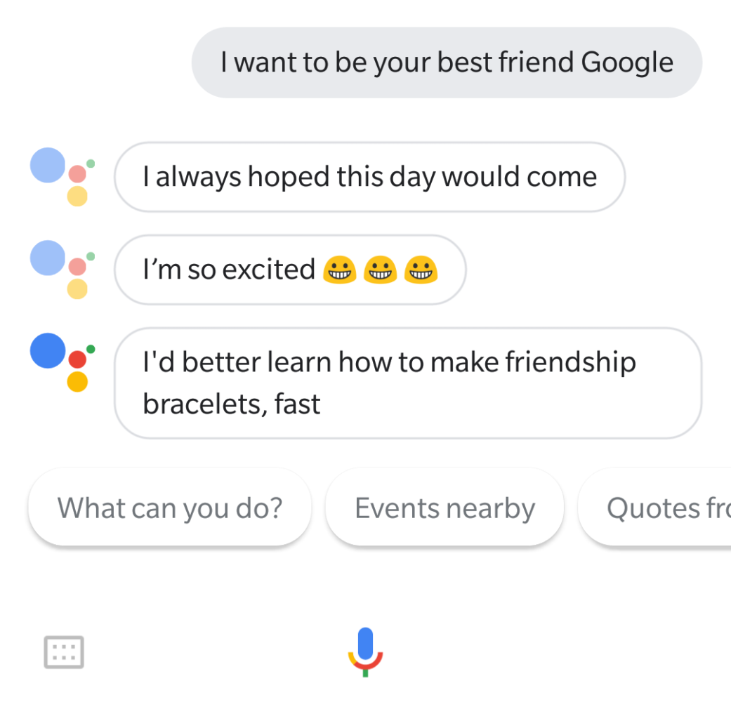 Google assistant | Nikki's talk