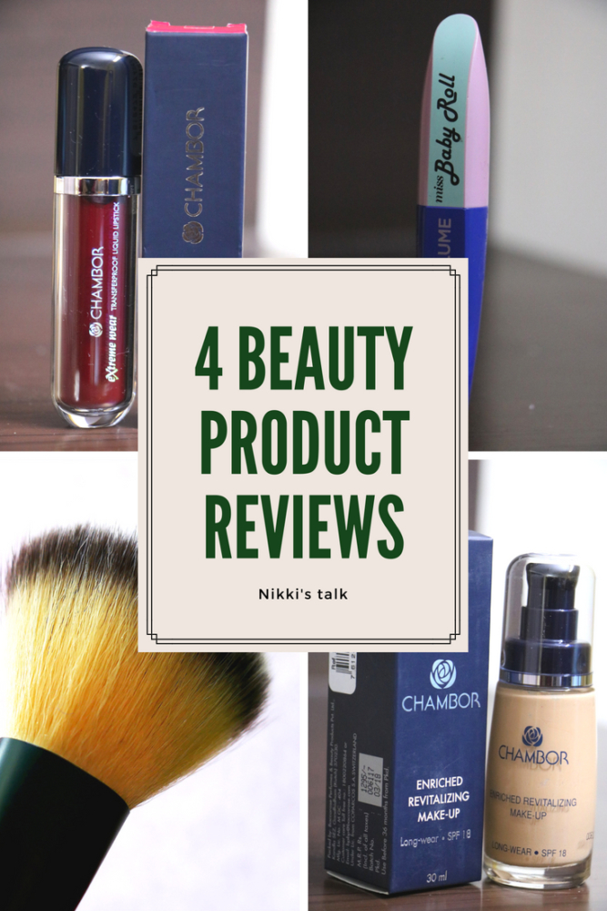 beauty product reviews