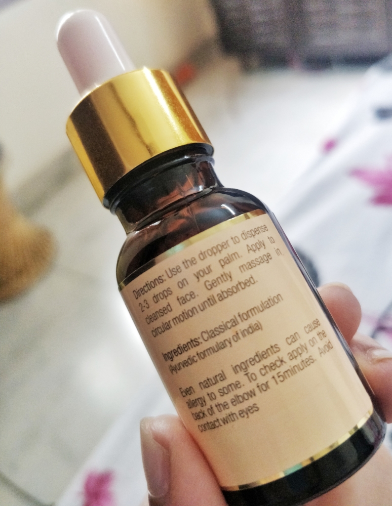 kimsukadi tail glow boosting facial oil