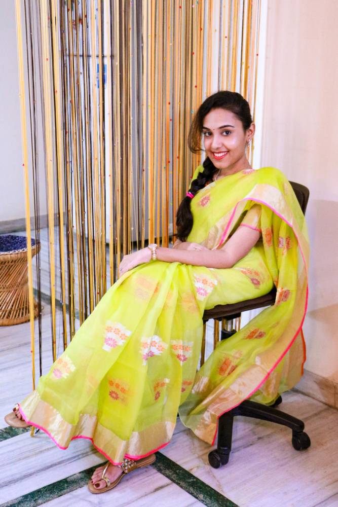 navratri day 2 | kota silk saree