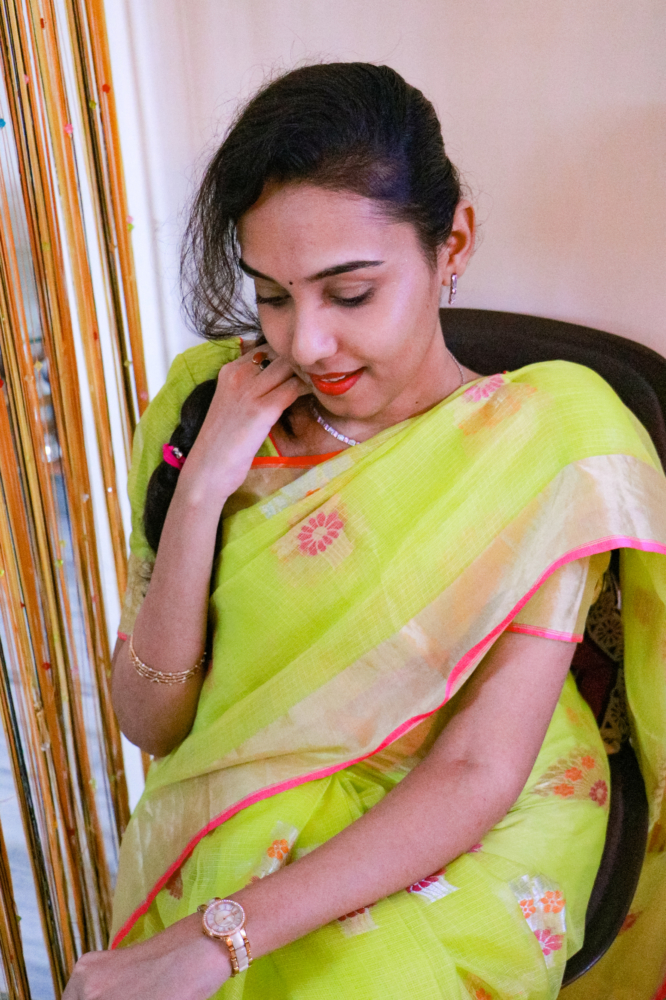 navratri day 2 | kota silk saree